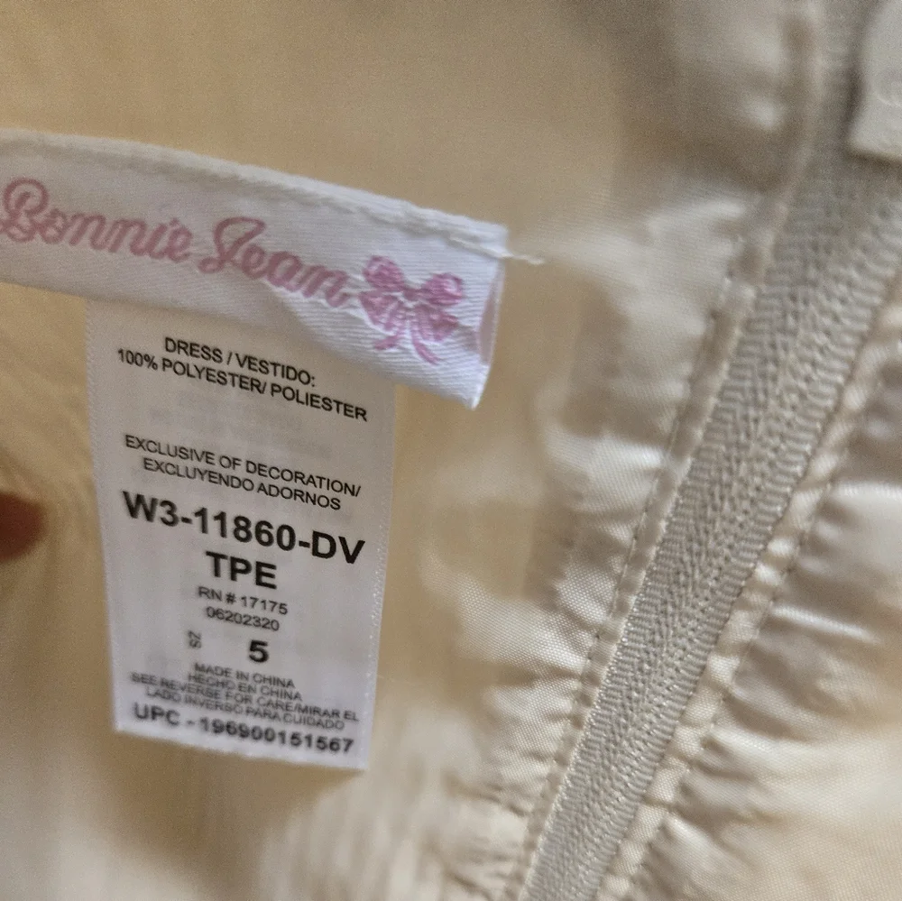 Bonnie Jean Little Girls Sparkling Sequins Party Dress - Picture 5 of 8